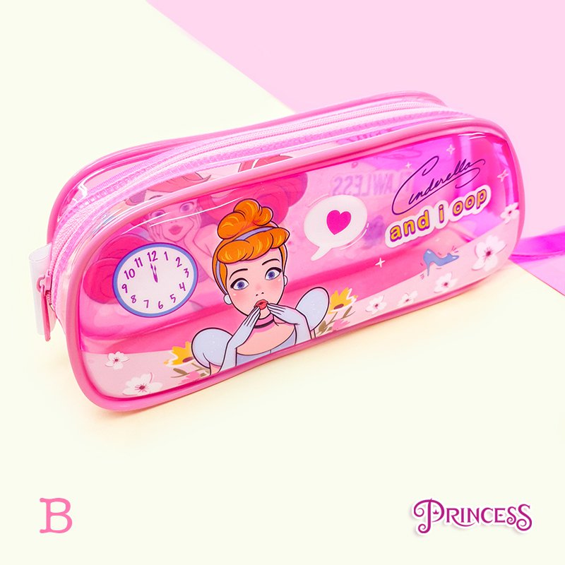 B กระเป๋าดินสอคางหมู PVC PRC-B08-1